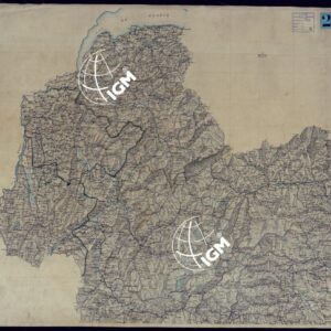 CARTA DEGLI STATI DI S.M. SARDA IN TERRAFERMA - FOGLIO N. 1.