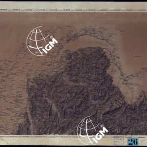 CARTA DEGLI STATI DI SUA MAESTA SARDA IN TERRAFERMA OPERA DEL CORPO DI STATO MAGGIORE GENERALE INCISA O PUBBLICATA PER ORDINE DI S.M. L'ANNO 18 - FOGLIO 1.