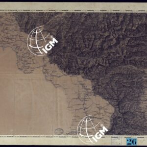CARTA DEGLI STATI DI SUA MAESTA SARDA IN TERRAFERMA OPERA DEL CORPO DI STATO MAGGIORE GENERALE INCISA O PUBBLICATA PER ORDINE DI S.M. L'ANNO 18 - FOGLIO 3.