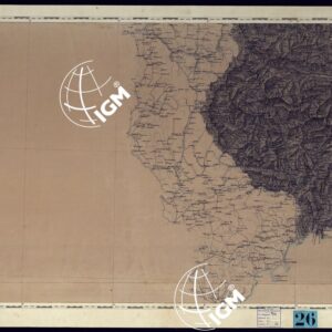 CARTA DEGLI STATI DI SUA MAESTA SARDA IN TERRAFERMA OPERA DEL CORPO DI STATO MAGGIORE GENERALE INCISA O PUBBLICATA PER ORDINE DI S.M. L'ANNO 18 - FOGLIO 5.
