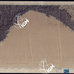 CARTA DEGLI STATI DI SUA MAESTA SARDA IN TERRAFERMA OPERA DEL CORPO DI STATO MAGGIORE GENERALE INCISA O PUBBLICATA PER ORDINE DI S.M. L'ANNO 18 - FOGLIO 6 + SUPPLEMENTO.