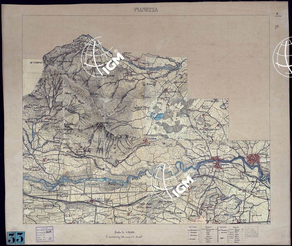 AVIGLIANA E DINTORNI - FOGLIO 2 PIANEZZA.