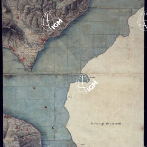 PIANO DI UNA PARTE DEL LAGO MAGGIORE COI TERRITORI DI CAMBIASCO, RONCO, PUNTA DI GHIFFA, MOGOGNINO.