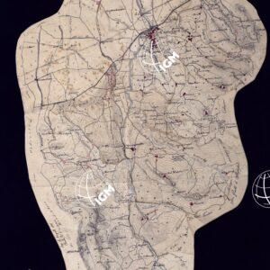 MINUTE DI CAMPAGNA ALLA SCALA DI 1 20.000 DI PARTE DEL TERRITORIO DEL CIRCONDARIO DI VOGHERA ESEGUITE NELL'ANNO 1828 - FOGLIO 2.
