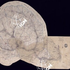MINUTE DI CAMPAGNA ALLA SCALA DI 1 20.000 DI PARTE DEL TERRITORIO DEL CIRCONDARIO DI VOGHERA ESEGUITE NELL'ANNO 1828 - FOGLIO 4.