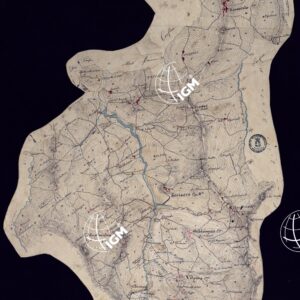 MINUTE DI CAMPAGNA ALLA SCALA DI 1 20.000 DI PARTE DEL TERRITORIO DEL CIRCONDARIO DI VOGHERA ESEGUITE NELL'ANNO 1828 - FOGLIO 6.