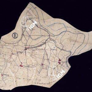 MINUTE DI CAMPAGNA ALLA SCALA DI 1 20.000 DI PARTE DEL TERRITORIO DEL CIRCONDARIO DI VOGHERA ESEGUITE NELL'ANNO 1828 - FOGLIO 10.