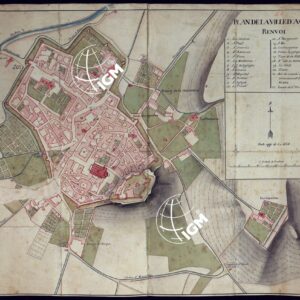 PLAN DE LA VILLE D'ACQUI.