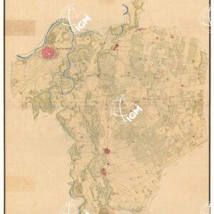 CARTA DELLA CITTA' DI ALESSANDRIA E SUOI CONTORNI