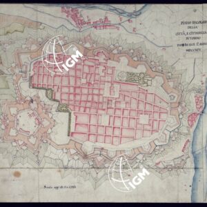 PIANO REGOLARE DELLA CITTA', E CITTADELLA DI TORINO DATA IN LUCE L'ANNO MDCCXCV.