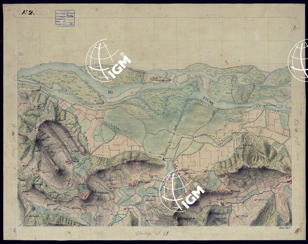 TORINO E DINTORNI - FOGLIO 2.