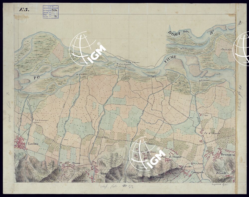 TORINO E DINTORNI - FOGLIO 3.