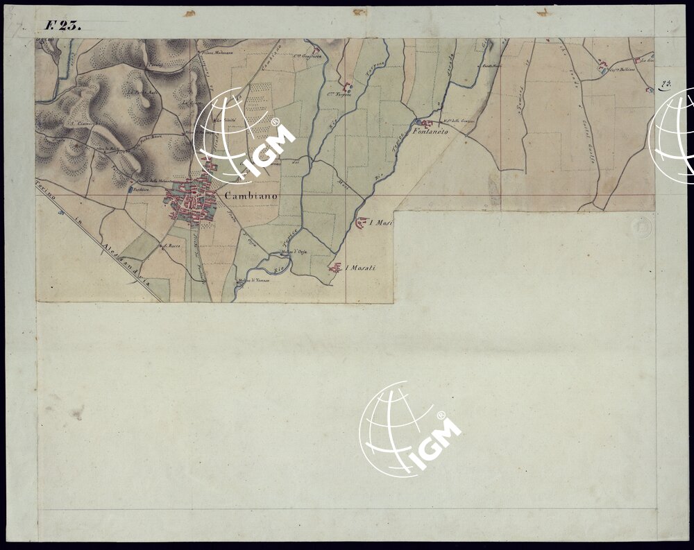 TORINO E DINTORNI - FOGLIO 23.