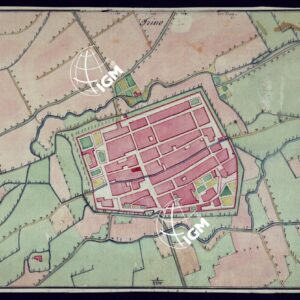 PIANTINA DELLA CITTA' DI TRINO.