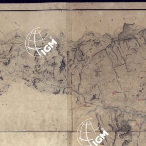 LEVATE DELLA FORTEZZA E DEI DINTORNI DI FENESTRELLE ESEGUITE COLLA TAVOLETTA PRETORIANA PER ISTRUZIONE DAGLI UFFICIALI DELL'ESERCITO NEGLI ANNI 1854,55 e 56. SOTTO LA DIREZIONE  DEL B.E ALESSANDRO RIGHINI DI S. GIORGIO.