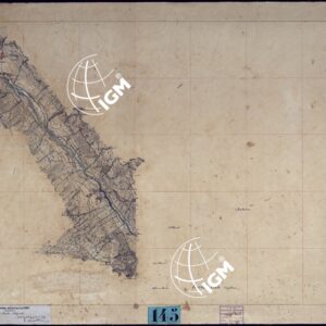 VINADIO E DINTORNI FRAZIONI E TAVOLETTE RILIEVO AL 10.000 DIRETTORE A. RIGHINI COLONELLO -TAVOLA I