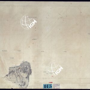 VINADIO E DINTORNI FRAZIONI E TAVOLETTE RILIEVO AL 10.000 DIRETTORE A. RIGHINI COLONELLO -TAVOLA VII