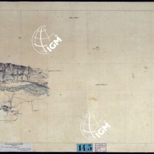 VINADIO E DINTORNI FRAZIONI E TAVOLETTE RILIEVO AL 10.000 DIRETTORE A. RIGHINI COLONELLO -TAVOLA XI