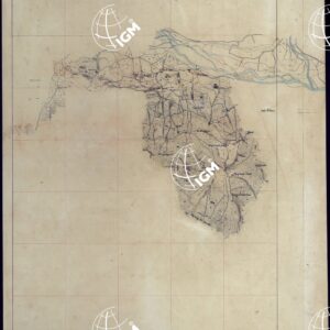 VINADIO E DINTORNI FRAZIONI E TAVOLETTE RILIEVO AL 10.000 DIRETTORE A. RIGHINI COLONELLO -TAVOLA XV