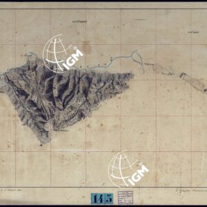 VINADIO E DINTORNI FRAZIONI E TAVOLETTE RILIEVO AL 10.000 DIRETTORE A. RIGHINI COLONELLO -TAVOLA XX