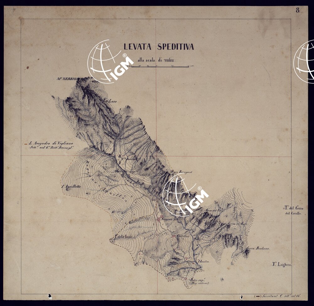 LEVATA SPEDITIVA DELL'ASSIETTA E DINTORNI AL 10.000 E 20.000 LEVATA SPEDITIVA -TAVOLA 8.
