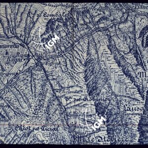 CARTA DEL MONCENISIO - RIPARTO PRIMO SUD-EST - FOGLIO 2.