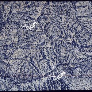 CARTA DEL MONCENISIO - RIPARTO PRIMO SUD-EST - FOGLIO 4.