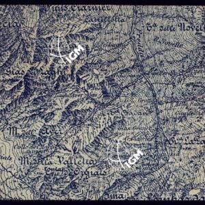 CARTA DEL MONCENISIO - RIPARTO SECONDO SUD-EST - FOGLIO 3.