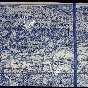 CARTA DEL MONCENISIO - RIPARTO TERZO SUD-EST - FOGLIO 1.