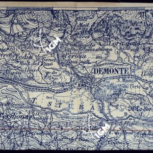 CARTA DEL MONCENISIO - RIPARTO QUARTO SUD-EST - FOGLIO 1.