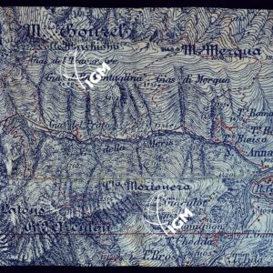 CARTA DEL MONCENISIO  - RIPARTO QUARTO SUD-EST- FOGLIO 3.