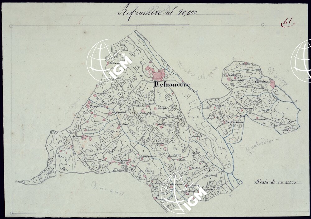 TERRITORIO COMPRESO TRA RACCONIGI, MORETTA, SAVIGLIANO, ALESSANDRIA ED IVREA - RENFRACORE.