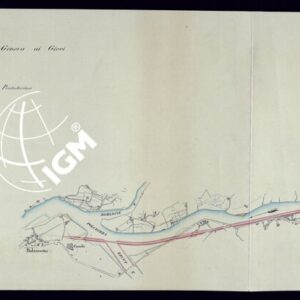 STRADE FERRATE LINEA DA GENOVA A TORINO SEZIONE DA GENOVA AI GIOVI. PIANO RELATIVO AL TRATTO DI STRADA FERRATA TRA BOLZANETTO E PONTEDECIMO.
