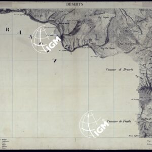 VALLI DELLA DORA RIPARIA SITUAZIONE DAL 1860 AL 1871 RILIEVI AL 10.000 DESERTS - FOGLIO 28.
