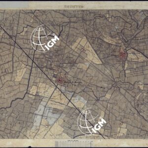 TERRITORIO COMPRESO TRA ALESSANDRIA, CASALE, VOLPEDO E TRA PAVIA, CASTEGGIO E PIACENZA TICINETTO - FOGLIO 6.