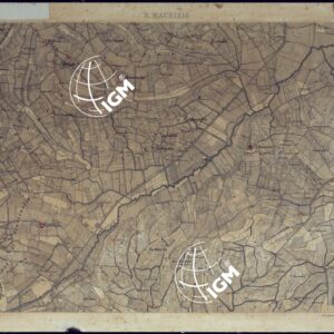 TERRITORIO COMPRESO TRA ALESSANDRIA, CASALE, VOLPEDO E TRA PAVIA, CASTEGGIO E PIACENZA S. MAURIZIO - FOGLIO 7 CON VELINA DI AGGIORNAMENTO.