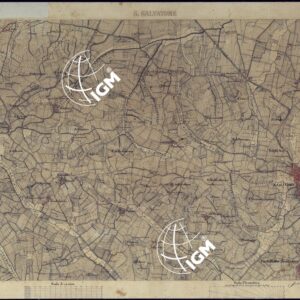 TERRITORIO COMPRESO TRA ALESSANDRIA, CASALE, VOLPEDO E TRA PAVIA, CASTEGGIO E PIACENZA S. SALVATORE - FOGLIO 10.