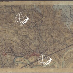 TERRITORIO COMPRESO TRA ALESSANDRIA, CASALE, VOLPEDO E TRA PAVIA, CASTEGGIO E PIACENZA FOGLIO DELLA  G.N. CARTA N° LIV TAVOLETTA 19 FELIZZANO - FOGLIO 12.