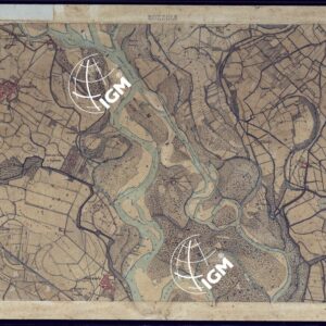 TERRITORIO COMPRESO TRA ALESSANDRIA, CASALE, VOLPEDO E TRA PAVIA, CASTEGGIO E PIACENZA BOZZOLE - FOGLIO 16.
