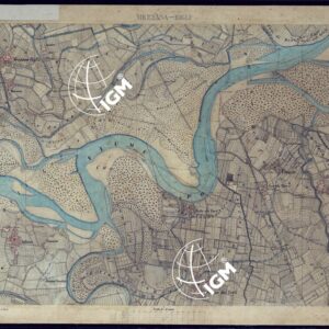 TERRITORIO COMPRESO TRA ALESSANDRIA, CASALE, VOLPEDO E TRA PAVIA, CASTEGGIO E PIACENZA MEZZANA-BIGLI - FOGLIO 20.