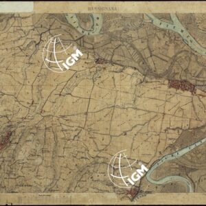 TERRITORIO COMPRESO TRA ALESSANDRIA, CASALE, VOLPEDO E TRA PAVIA, CASTEGGIO E PIACENZA BASSIGNANA - FOGLIO 22.