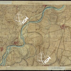TERRITORIO COMPRESO TRA ALESSANDRIA, CASALE, VOLPEDO E TRA PAVIA, CASTEGGIO E PIACENZA MONTE CASTELLO - FOGLIO 26.