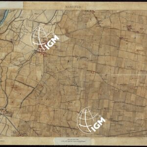 TERRITORIO COMPRESO TRA ALESSANDRIA, CASALE, VOLPEDO E TRA PAVIA, CASTEGGIO E PIACENZA MARENGO - FOGLIO 29.