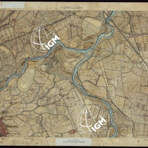 TERRITORIO COMPRESO TRA ALESSANDRIA, CASALE, VOLPEDO E TRA PAVIA, CASTEGGIO E PIACENZA  CASTELLAZZO - FOGLIO 33
