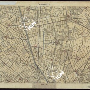 TERRITORIO COMPRESO TRA ALESSANDRIA, CASALE, VOLPEDO E TRA PAVIA, CASTEGGIO E PIACENZA MIRABELLO - FOGLIO 38.