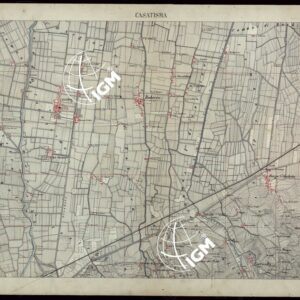 TERRITORIO COMPRESO TRA ALESSANDRIA, CASALE, VOLPEDO E TRA PAVIA, CASTEGGIO E PIACENZA CASATISMA - FOGLIO 49.