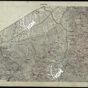 TERRITORIO COMPRESO TRA ALESSANDRIA, CASALE, VOLPEDO E TRA PAVIA, CASTEGGIO E PIACENZA CASTANA - FOGLIO 50.