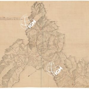 VALLE DELLA DORA RIPARIA COLLE SUE DIRAMAZIONI DALL'ORIGINE SINO A PIANEZZA E QUELLA DEL SANGONE SINO A BRUINO ALLA SCALA 1 A 37.952 - FOGLIO 2