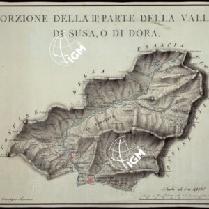 PORZIONE DELLA II^, PARTE DELLA VALLE DI SUSA, O DI DORA.