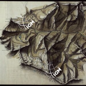 TESTA DELLA VALLE DELL'ORCO OSSIA TERRITORIO DI CERESOLE SCALA 1/14.175.